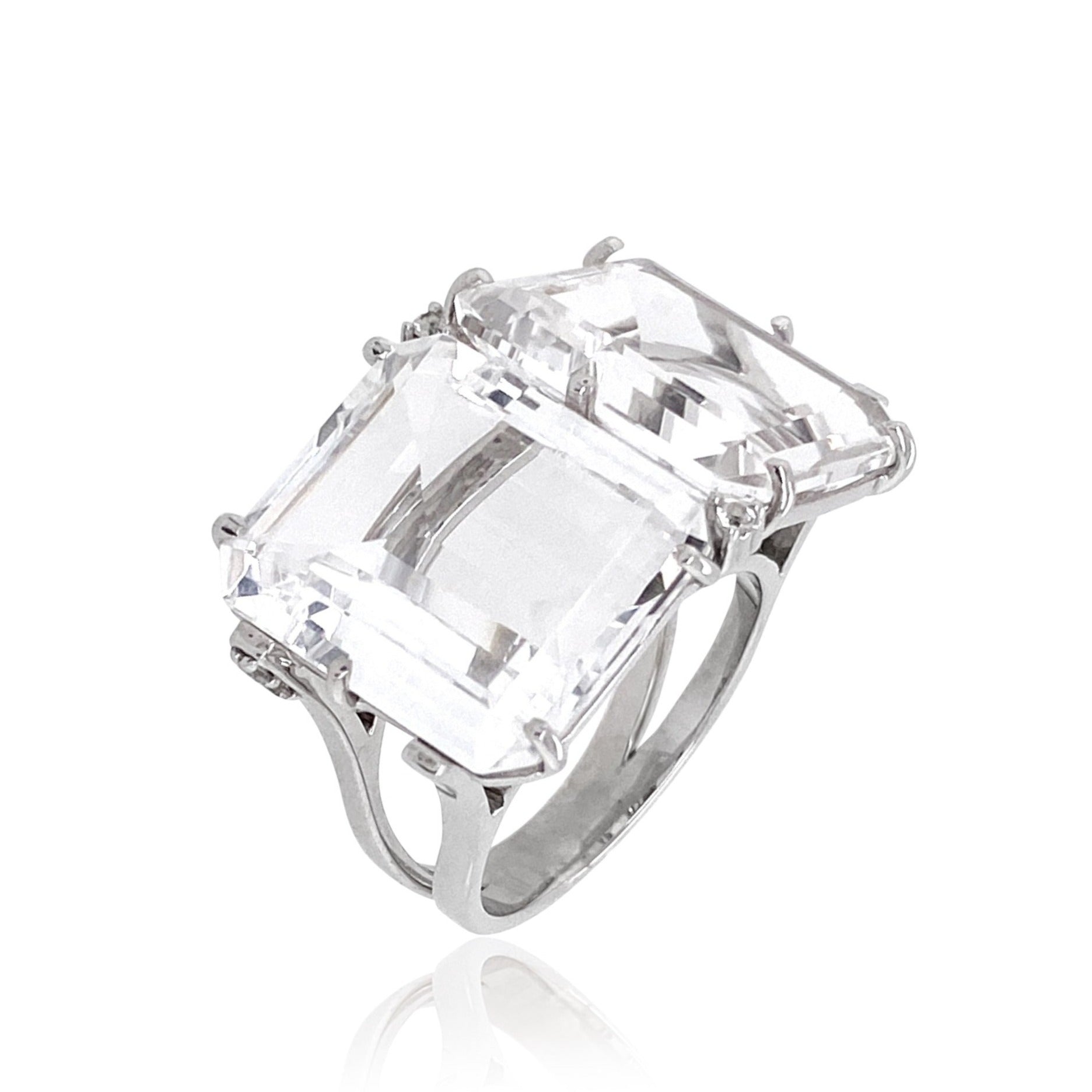 COLUNA Ring (1156) - Crystal / SS