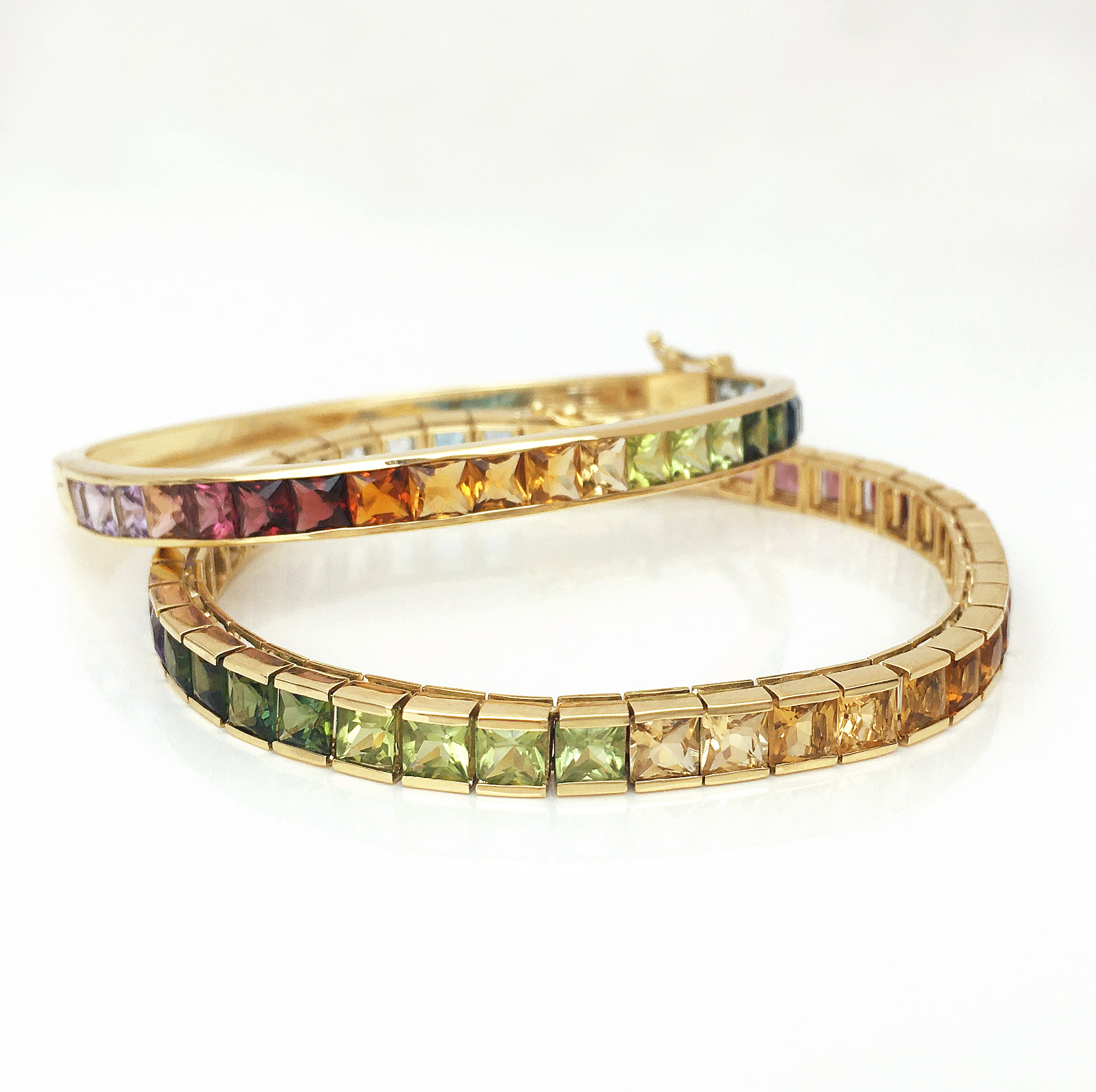 18K Mixed Colors Bracelet