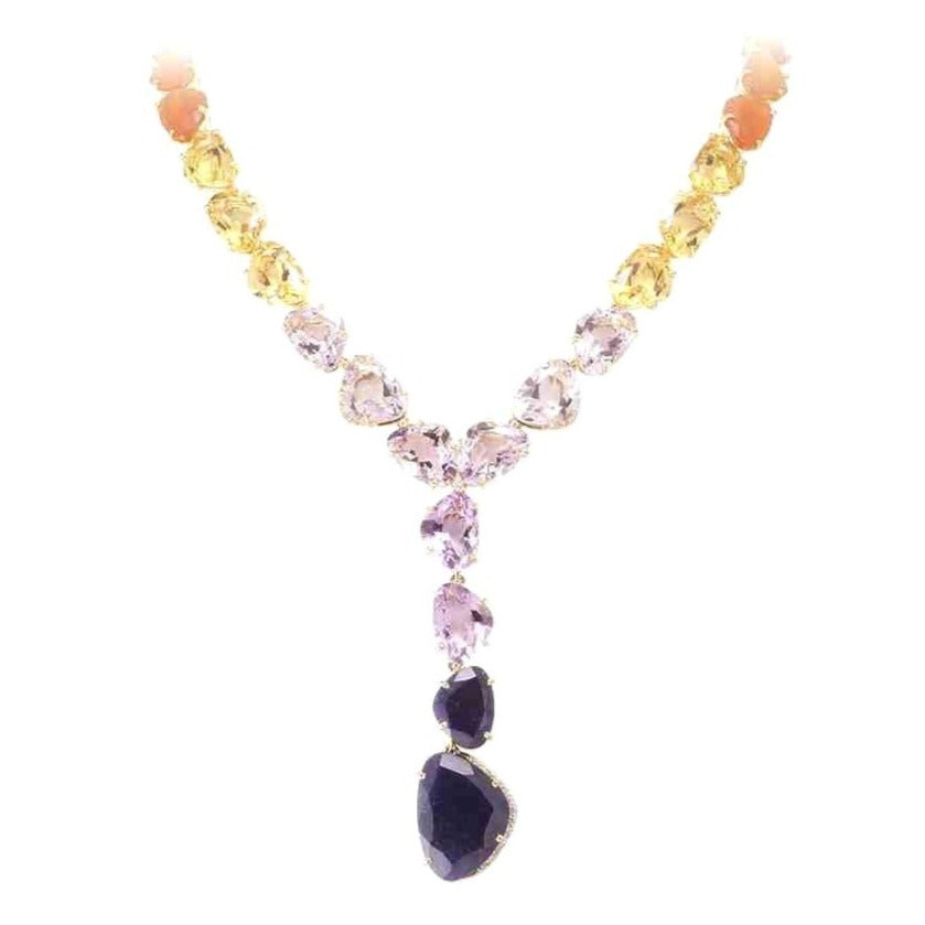 18K Sunset Necklace