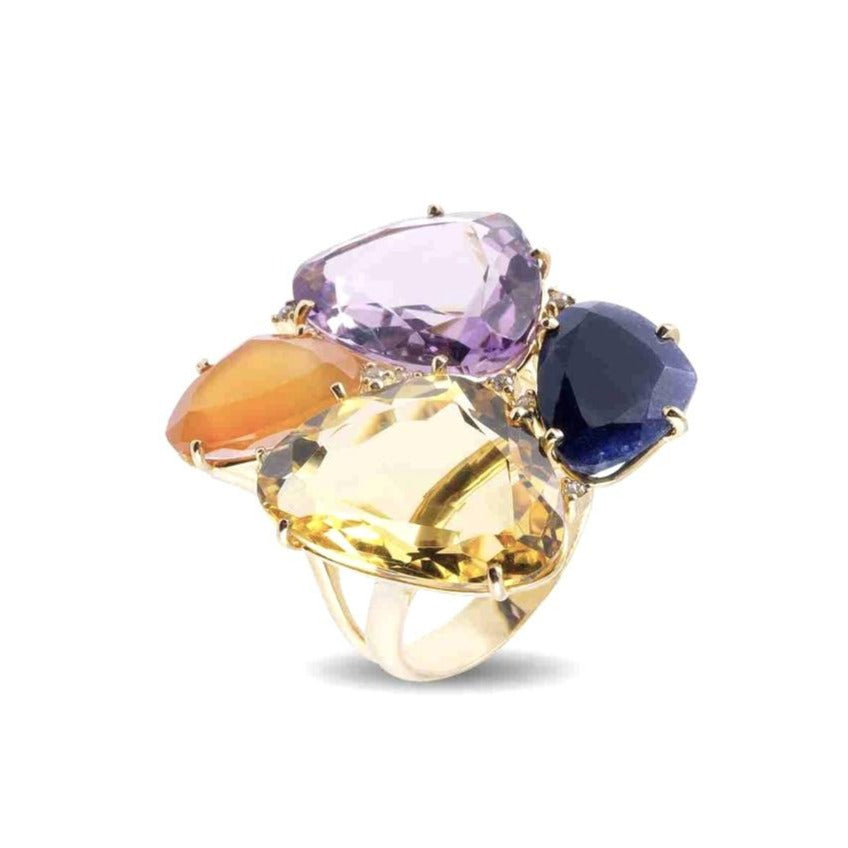 18K Sunset Ring