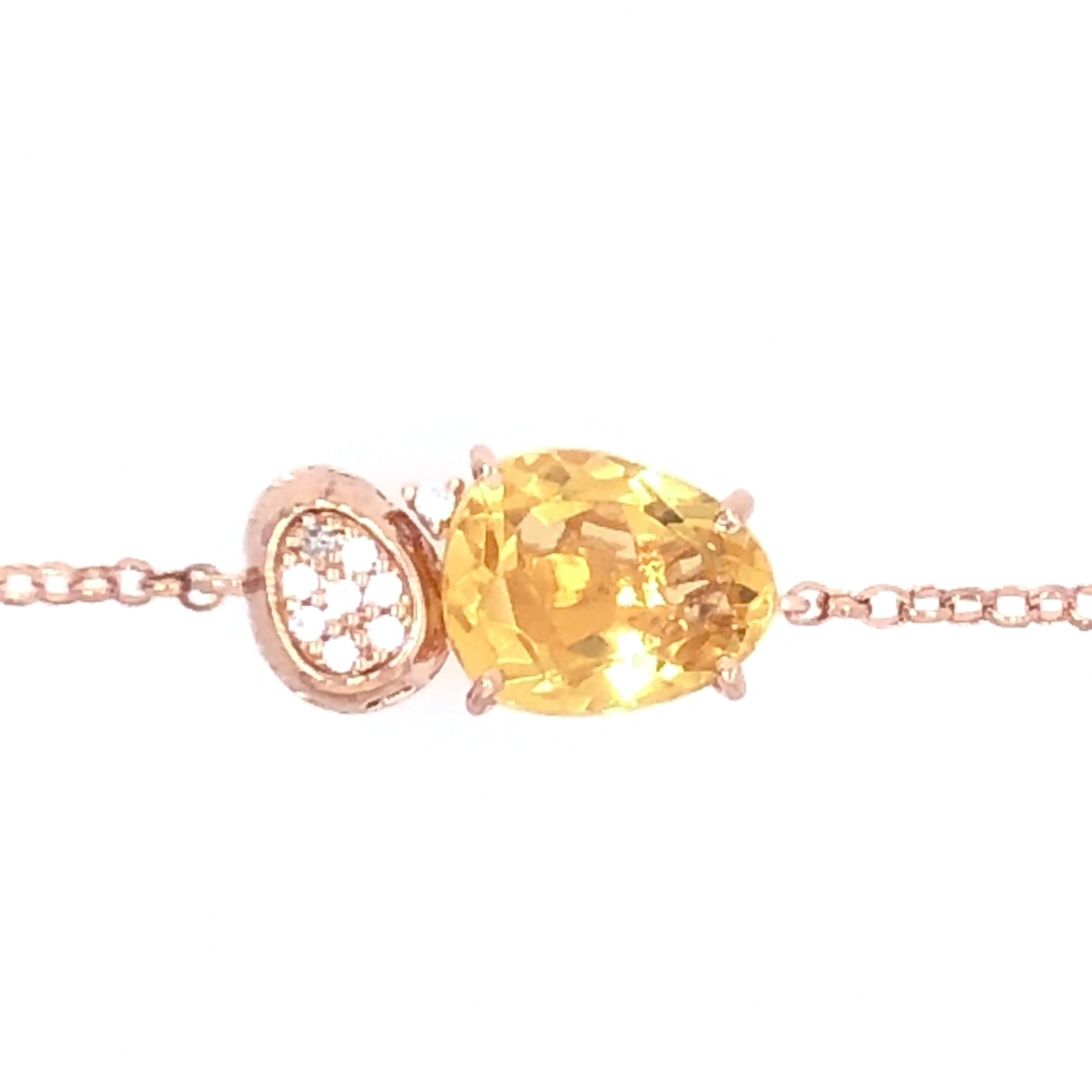 18K Citrine Bracelet