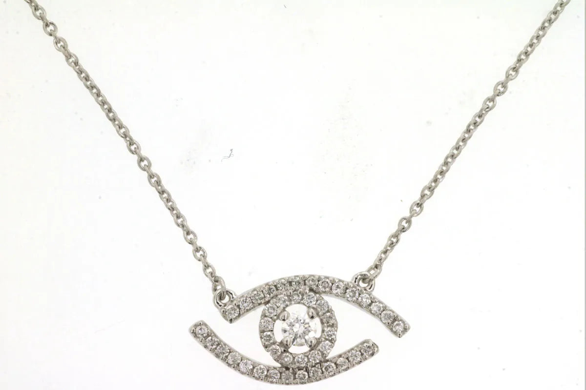 Necklace W. Diamond Royal Eye