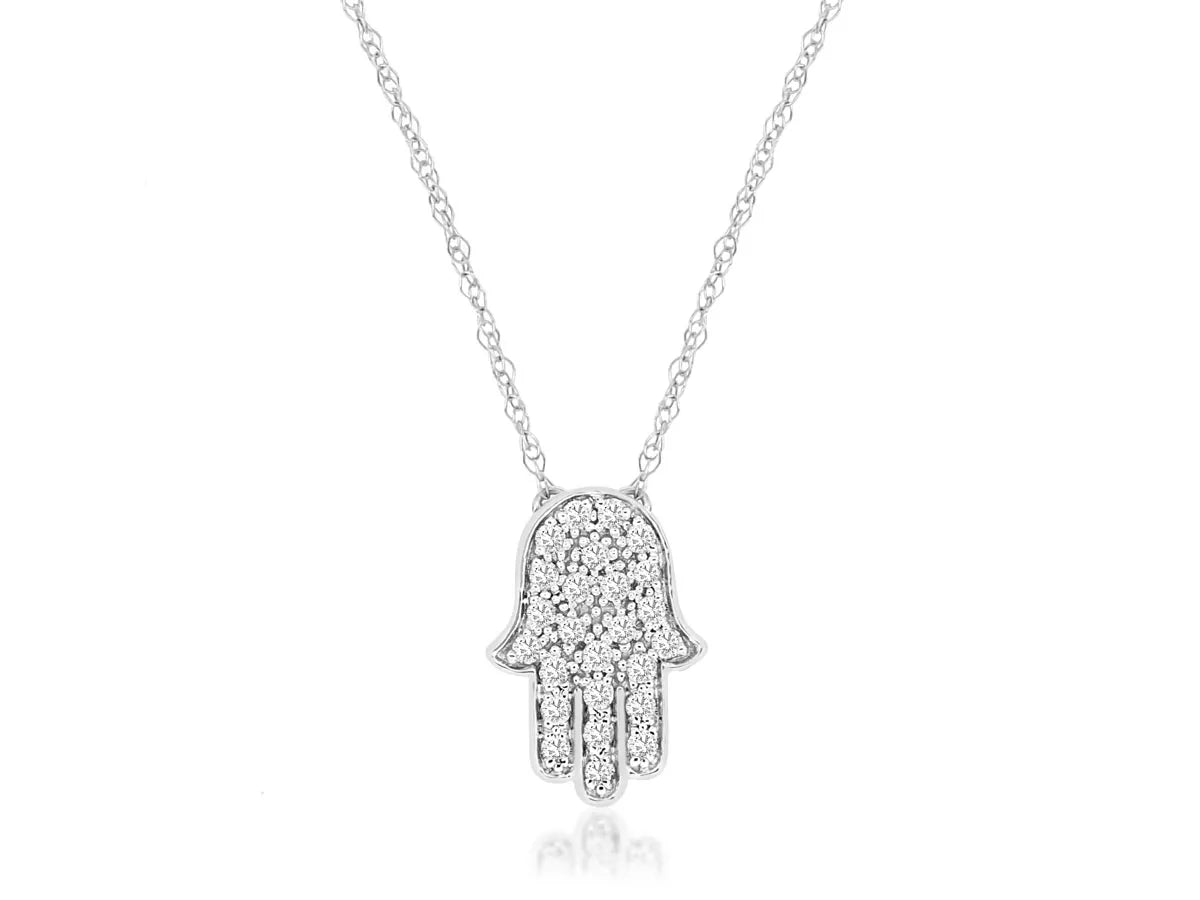 Necklace W. Diamond Royal Hand