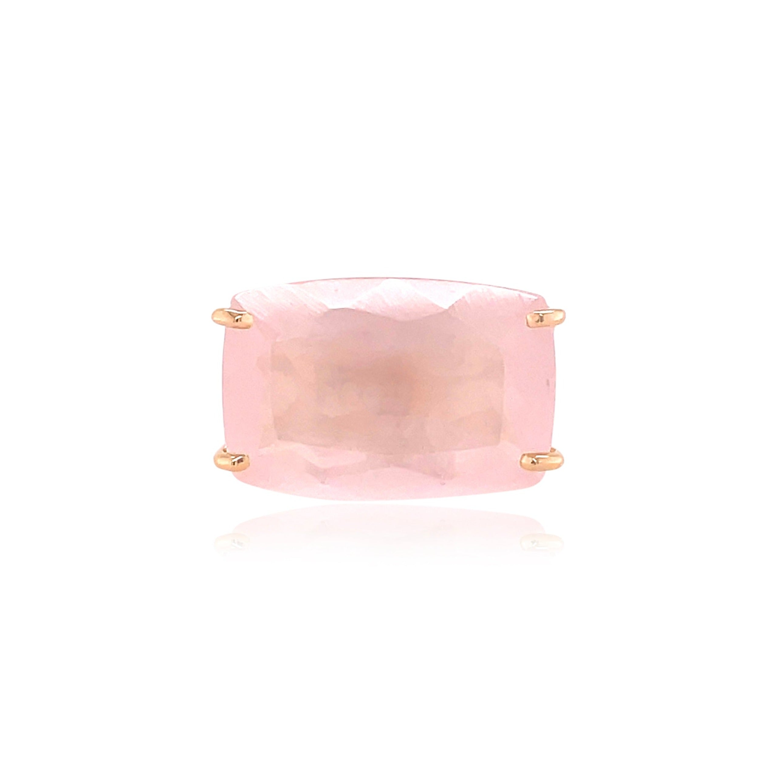 TRANSPARENZA Ring (1052) - Rose Quartz / RG