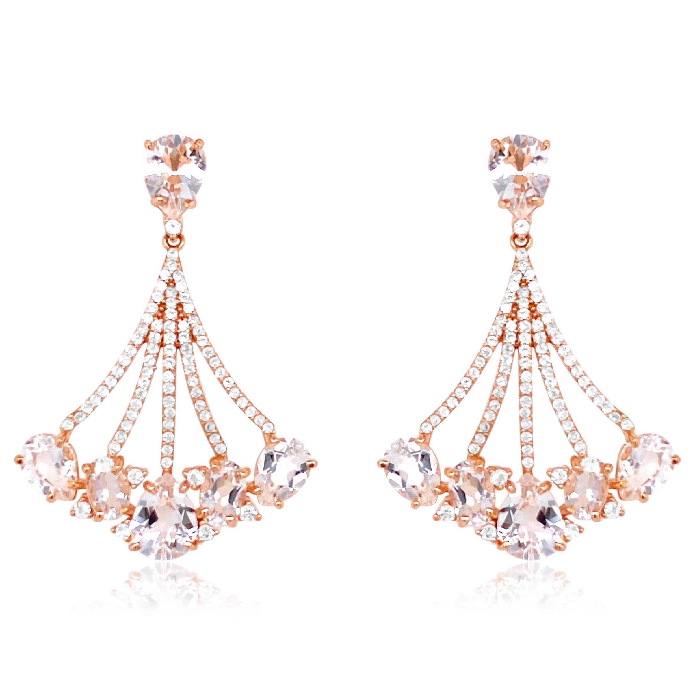 VILLA RICA Earrings (1213) - Crystal / RG