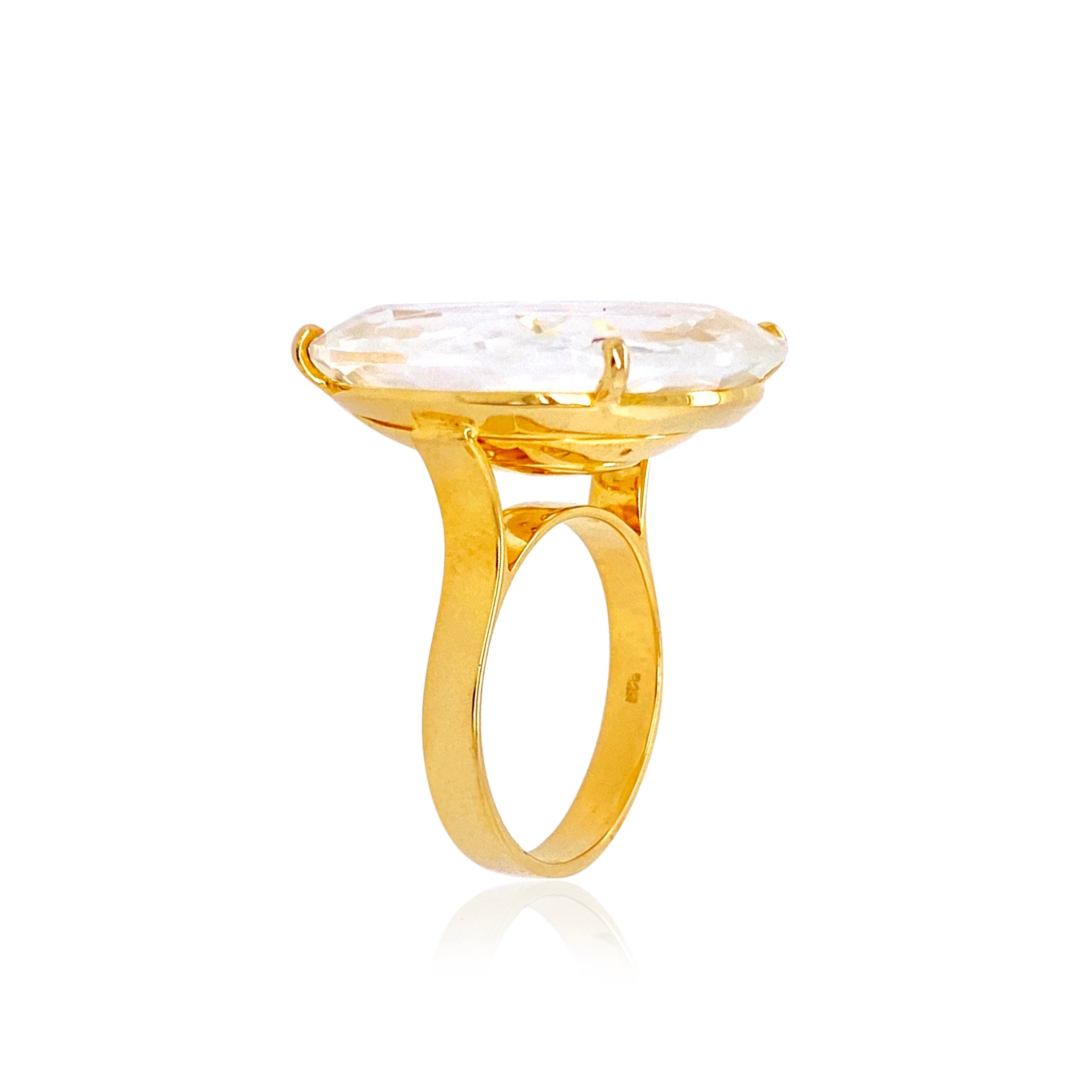 TRANSPARENZA Ring (0839) - Crystal / YG