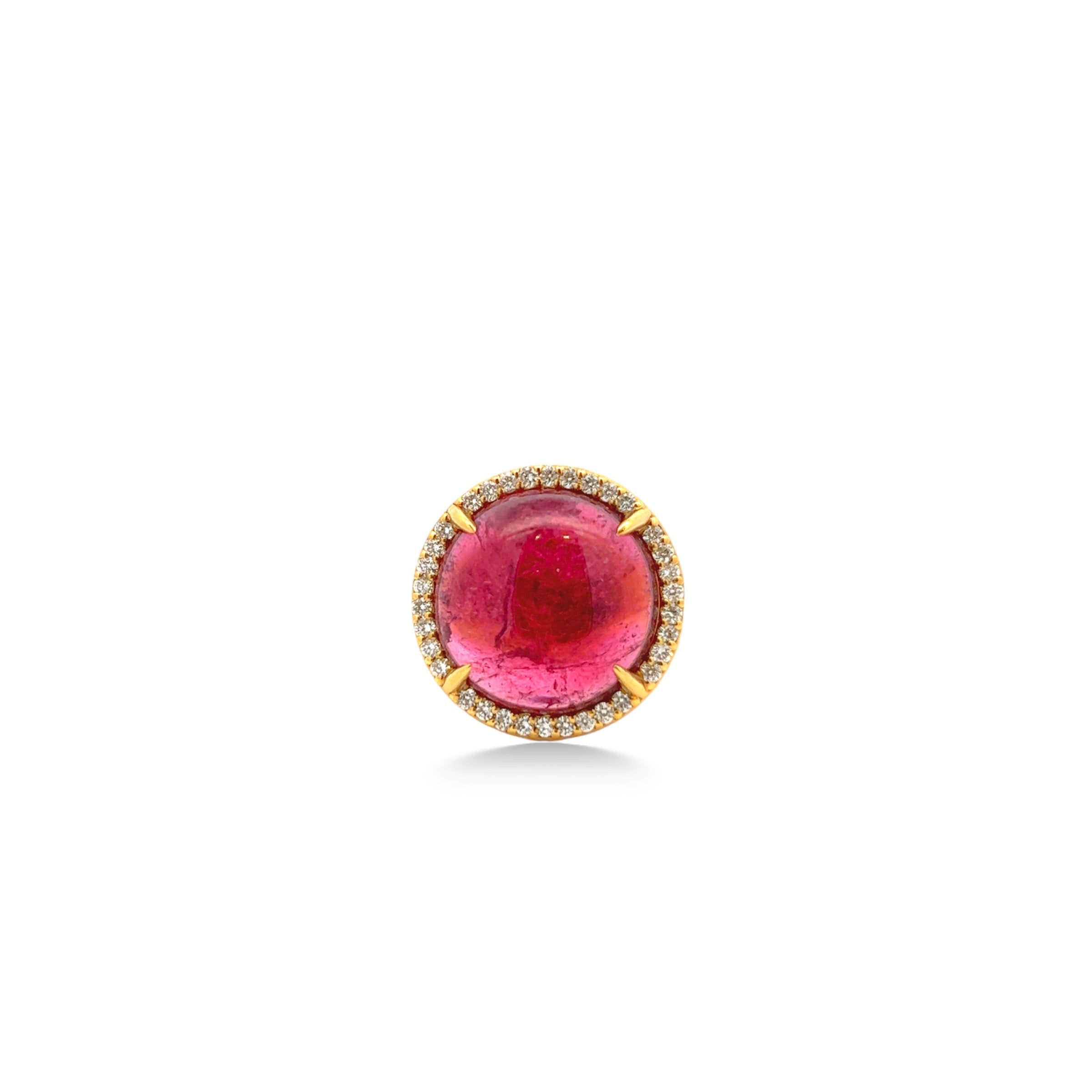 18K Pink Tourmaline Ring