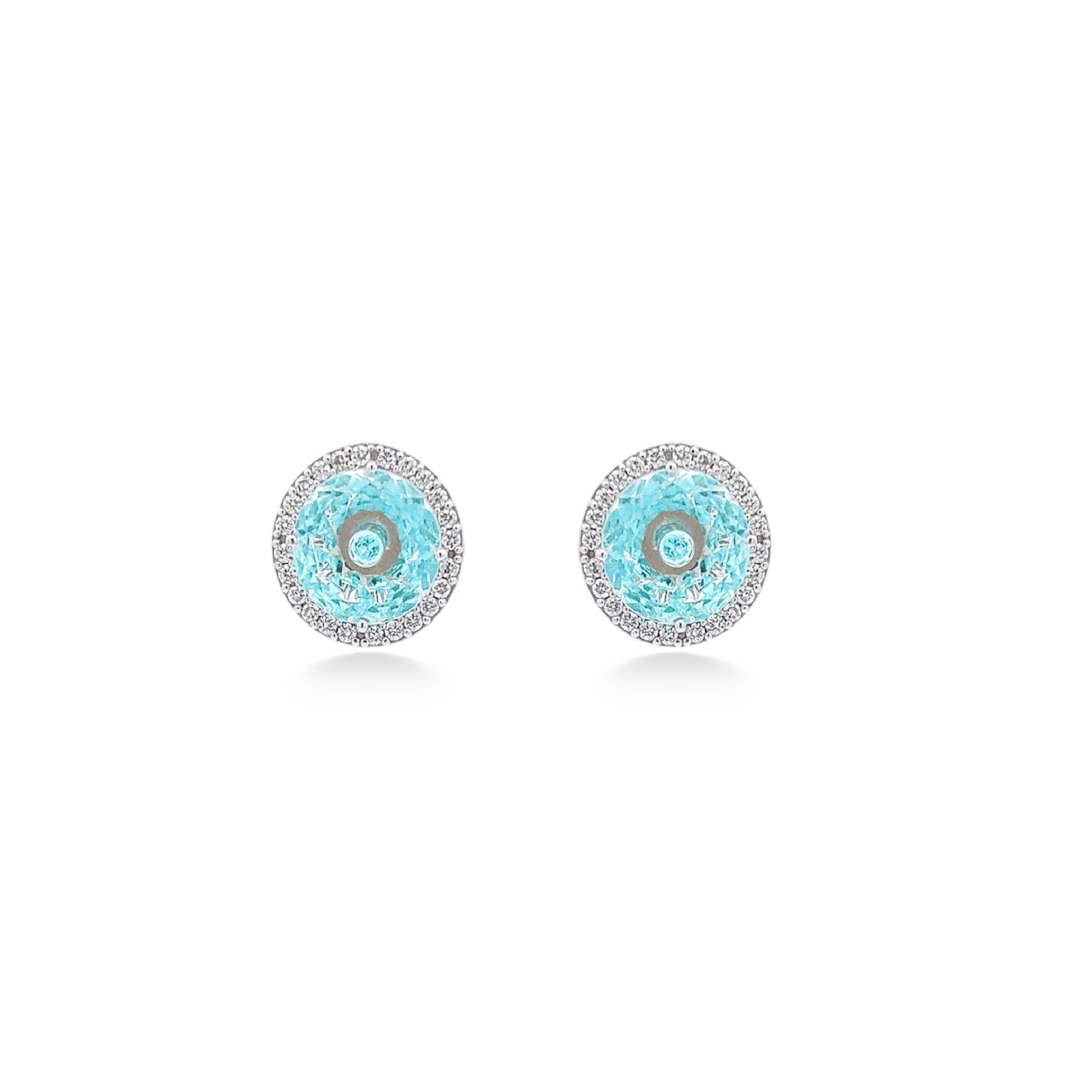 18K Paraiba Tourmaline Earrings