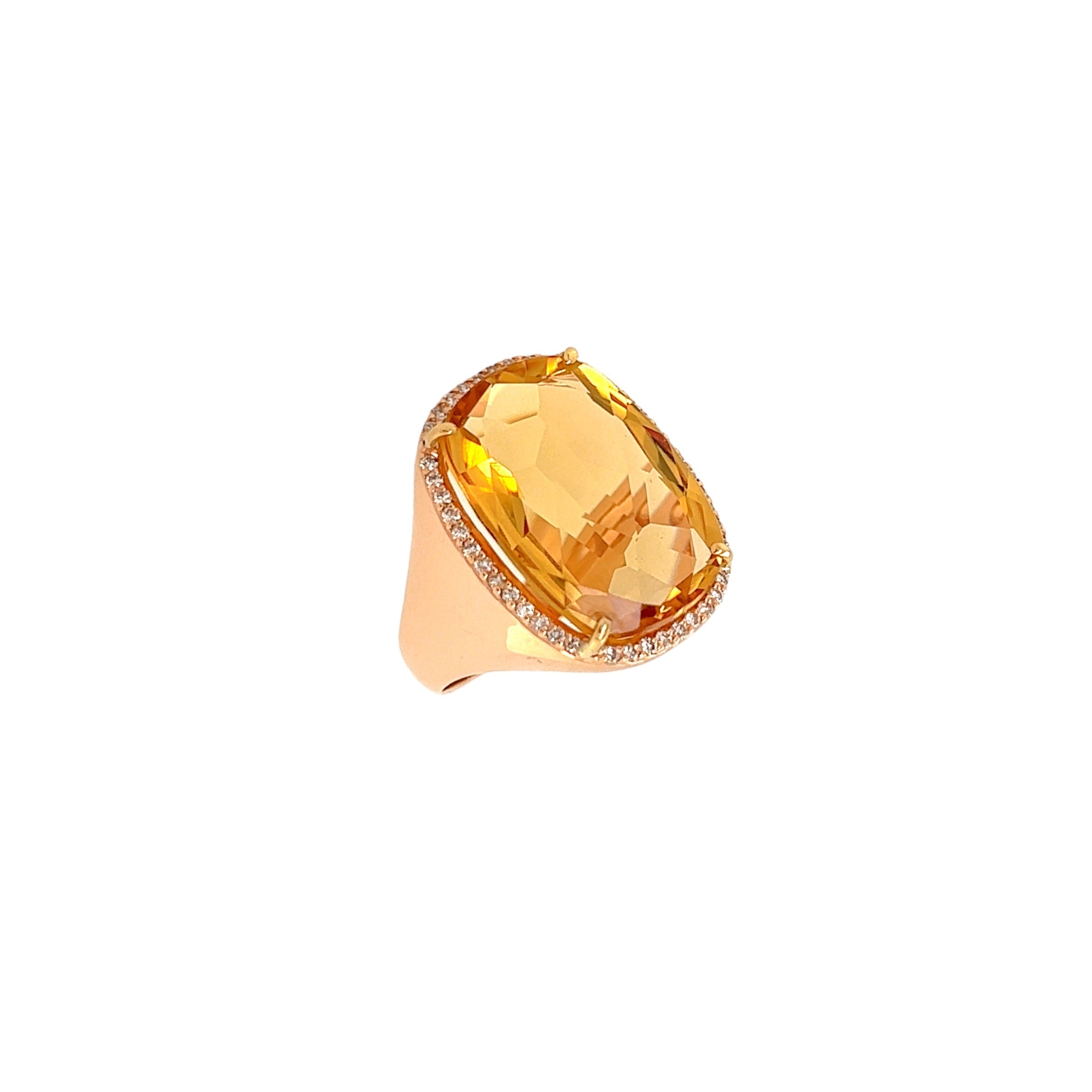 18K LAPA RIO Ring (1198) - Citrine / YG