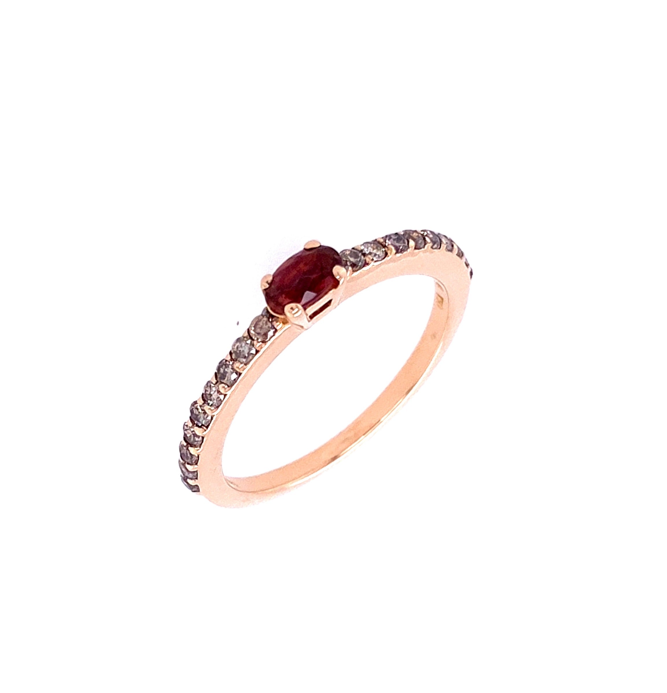 18K Pink Tourmaline Ring