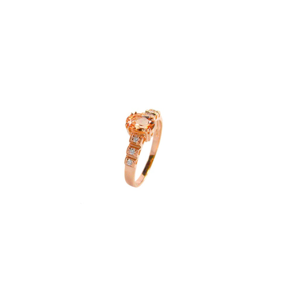 18K Imperial Topaz Ring