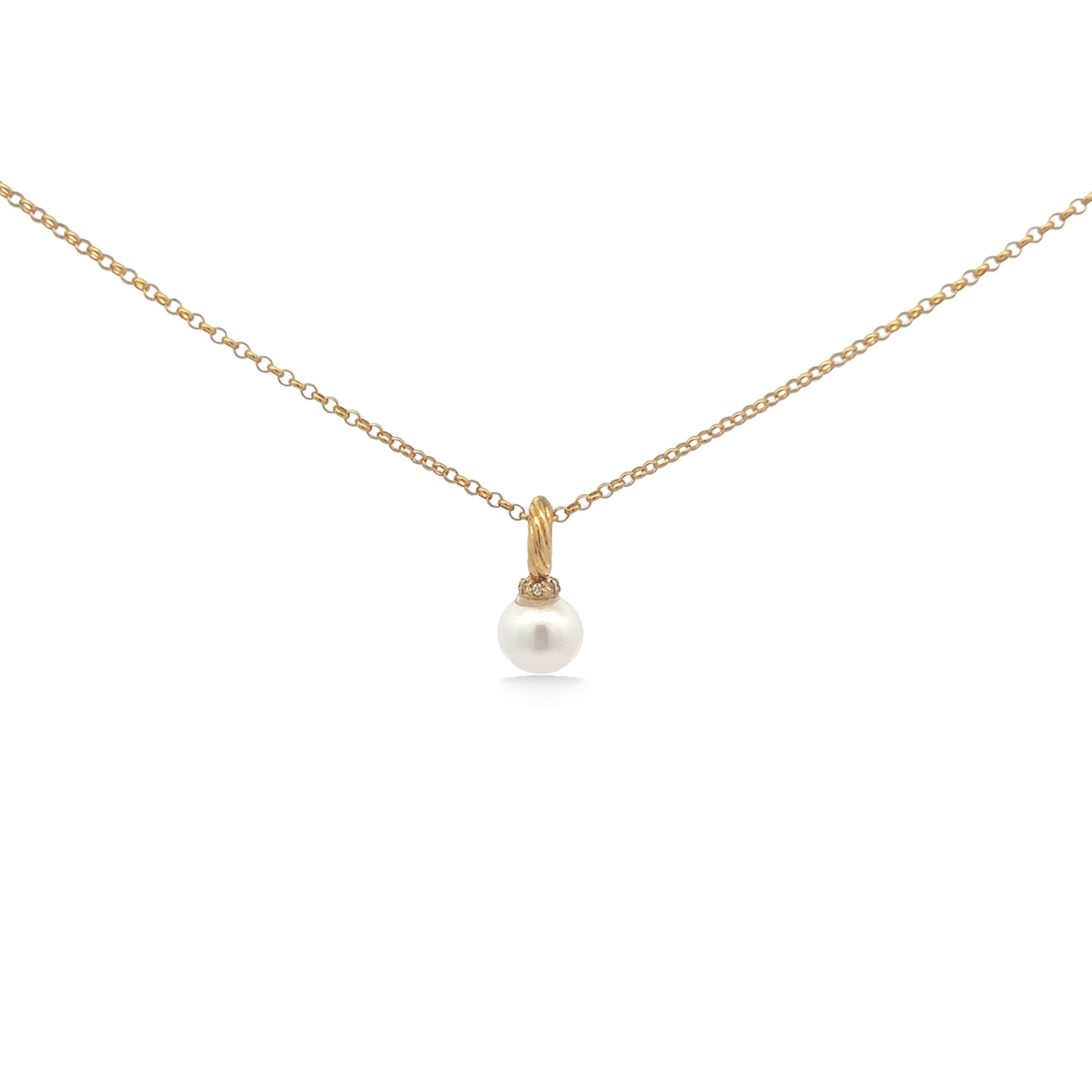 18K Pearl Pendant